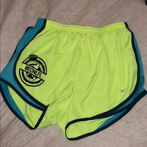🔵Neon Nike drifit running shorts🔵